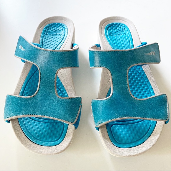 Dansko leather Velcro sandals - Picture 4 of 6